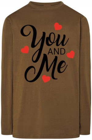 You And Me Longsleeve Walentynki Modny r.L
