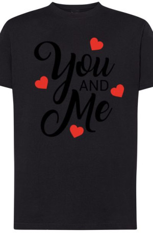 You And Me Walentynki T-Shirt Nadruk r.3XL