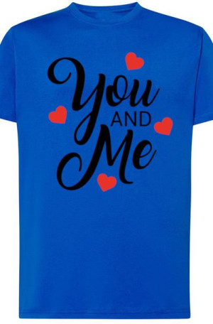 You And Me Walentynki T-Shirt Nadruk r.L