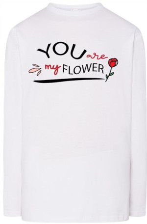 You Are My Flower Bluza Longsleeve Modna r.XS