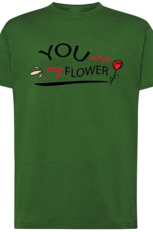 You Are My Flower T-Shirt Walentynki Nadruk r.4XL