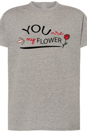 You Are My Flower T-Shirt Walentynki Nadruk r.5XL