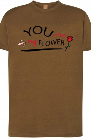 You Are My Flower T-Shirt Walentynki Nadruk r.XXL