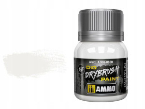 Farba akrylowa White Dio drybrush A.MIG0600 AMMO
