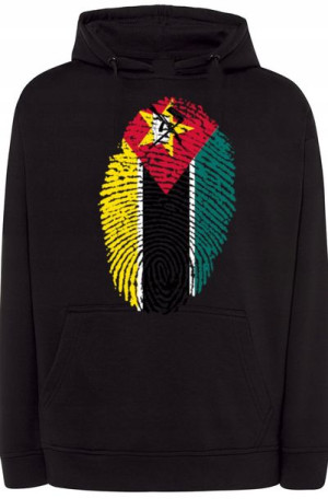 Zimbabwe Męska Modna Bluza Kaptur r.5XL
