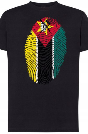 Zimbabwe Męski Modny T-Shirt Nadruk r.S