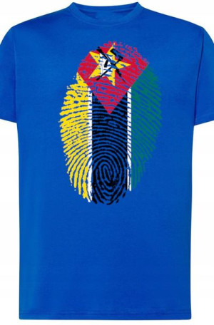 Zimbabwe Męski Modny T-Shirt Nadruk r.XL