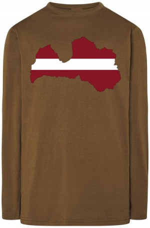 Łotwa Bluza Męska Longsleeve Modna Rozm.M