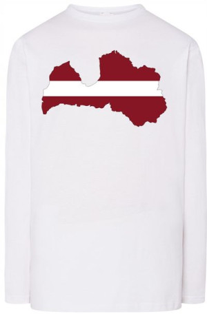 Łotwa Bluza Męska Longsleeve Modna Rozm.M