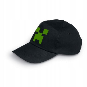 Czapka Z Daszkiem Minecraft Czarna