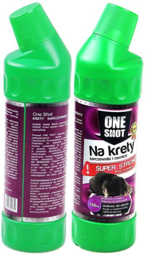 ONE SHOT Preparat natural na krety 750 ml
