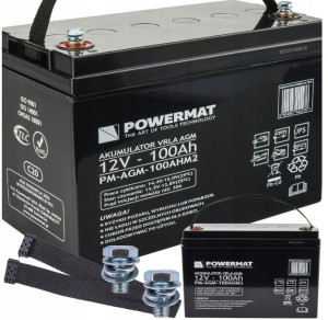 Akumulator VRLA AGM 12V 100Ah Bateria do UPS C20