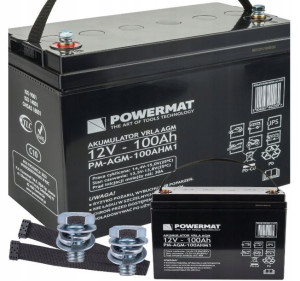 Akumulator VRLA AGM 12V 100Ah Bateria do UPS C10