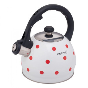 Czajnik Emaliowany W Groszki Kinghoff 2.0l Kh-1736