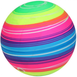 Piłka Gumowa Enero 20cm Świecąca Led Stripes