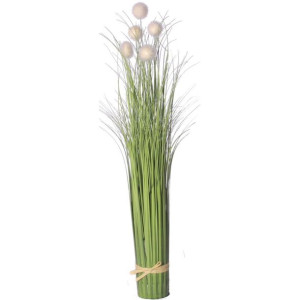 Sztuczna Trawa Fejka Jak Żywa Z Białymi Kulkami 70 Cm