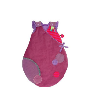 Moulin Roty śpiworek niemowlęcy Kropki