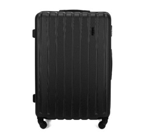 Średnia Walizka Podróżna Solier 24" 902 Black