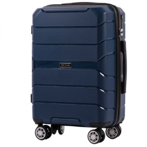 Walizka Kabinowa Wings (s) Pp05 Blue Polipropylen