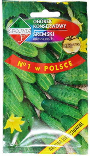 Ogórek Śremski ogórki Śremskie nasiona Spójnia 6g