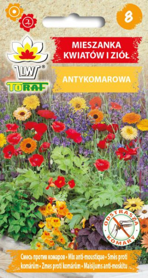 Mieszanka anty-komarowa roślin nasiona Toraf 1g