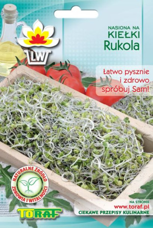 Rukola nasiona na kiełki Toraf 10g