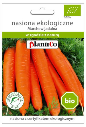 Marchew jadalna nasiona Ekologiczne PlantiCo BIO