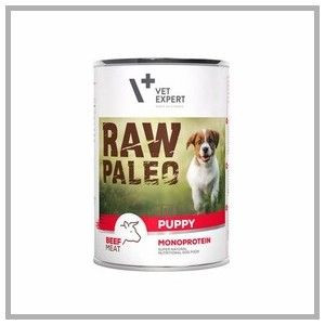 Raw Paleo Puppy Beef 400g. Mokra karma dla psa. Vetexpert.