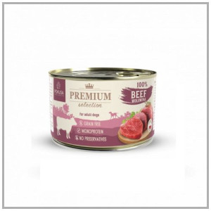 Pokusa. Karma dla psa, mokra. Premium Selection Wołowina. 400 g