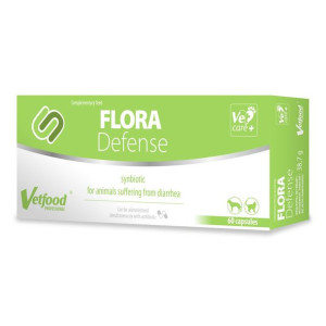 Vetfood Flora Defense 60 kaps dla psa dla kota