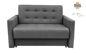 Sofa 2-osobowa MONDO Prince Antracyt