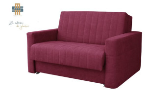 Sofa 2-osobowa DOMO Prince Cranberry