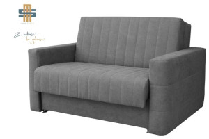 Sofa 2-osobowa DOMO Prince Antracyt