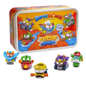 SUPERTHINGS Puszka TIN EXTREME RIDERS Figurka 5szt. MAGIC BOX