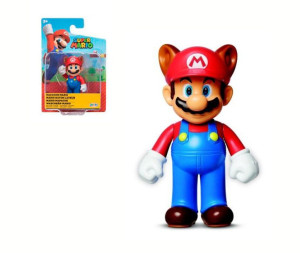 SUPER MARIO Figurka RACCOON MARIO 6cm Nintendo s37