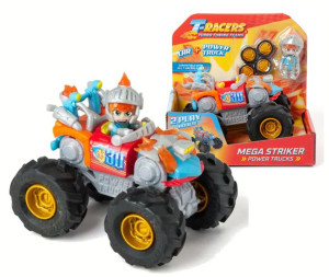 T-RACERS Pojazd Power Truck Mega Striker Figurka MAGIC BOX