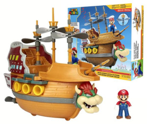 Zestaw SUPER MARIO Nintendo Statek Bowser`a Deluxe