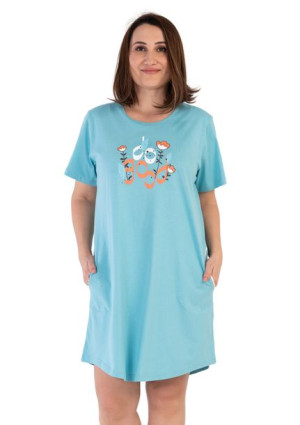 Koszula Nocna bawełna 4XL plus size duża Vienetta