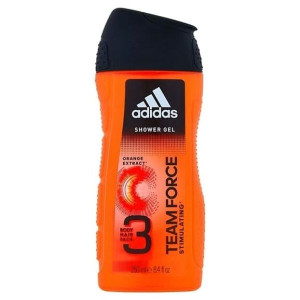 Adidas Team Force, żel pod prysznic dla mężczyzn, 250 ml