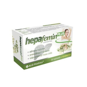 Alg Pharma Hepafemin Plus, tabletki, 40 szt.