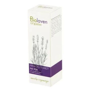 Biolaven, krem do twarzy, nawilża i regeneruje, na noc, 50 ml