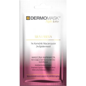 L'BIOTICA Dermomask Night Active Siła Lasera, maseczka naprawcza, 12 ml