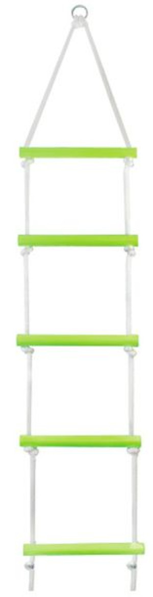 Mochtoys Drabinka sznurkowa linowa ogrodowa 200 cm plac zabaw