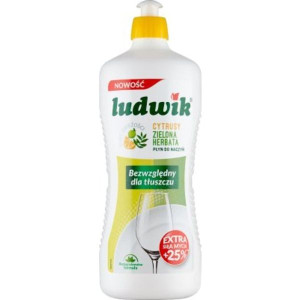 Ludwik, płyn do naczyń, cytrusy & zielona herbata, 900 g