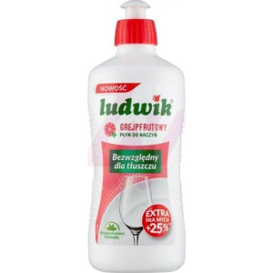 Ludwik, płyn do naczyń, grejpfrutowy, 450 g