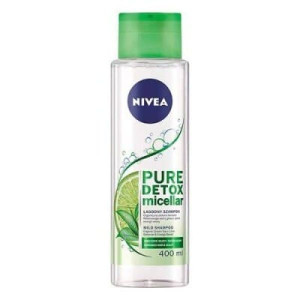 Nivea Pure Detox Micellar, szampon micelarny, 400 ml