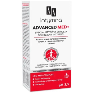 AA Intymna Med Advanced, spec. emulsja do higieny intymnej ph 3,5, 300 ml