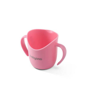 BabyOno ergonomiczny kubek treningowy różowy