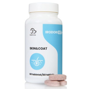 Suplementy, witaminy dla psów Skin&Coat na skórę i sierść 60 tab
