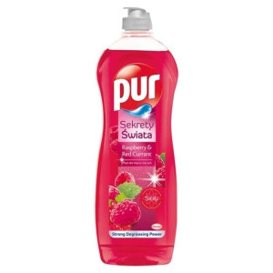Pur Sekrety Świata, płyn do naczyń, Raspberry & Red Currant, 750 ml